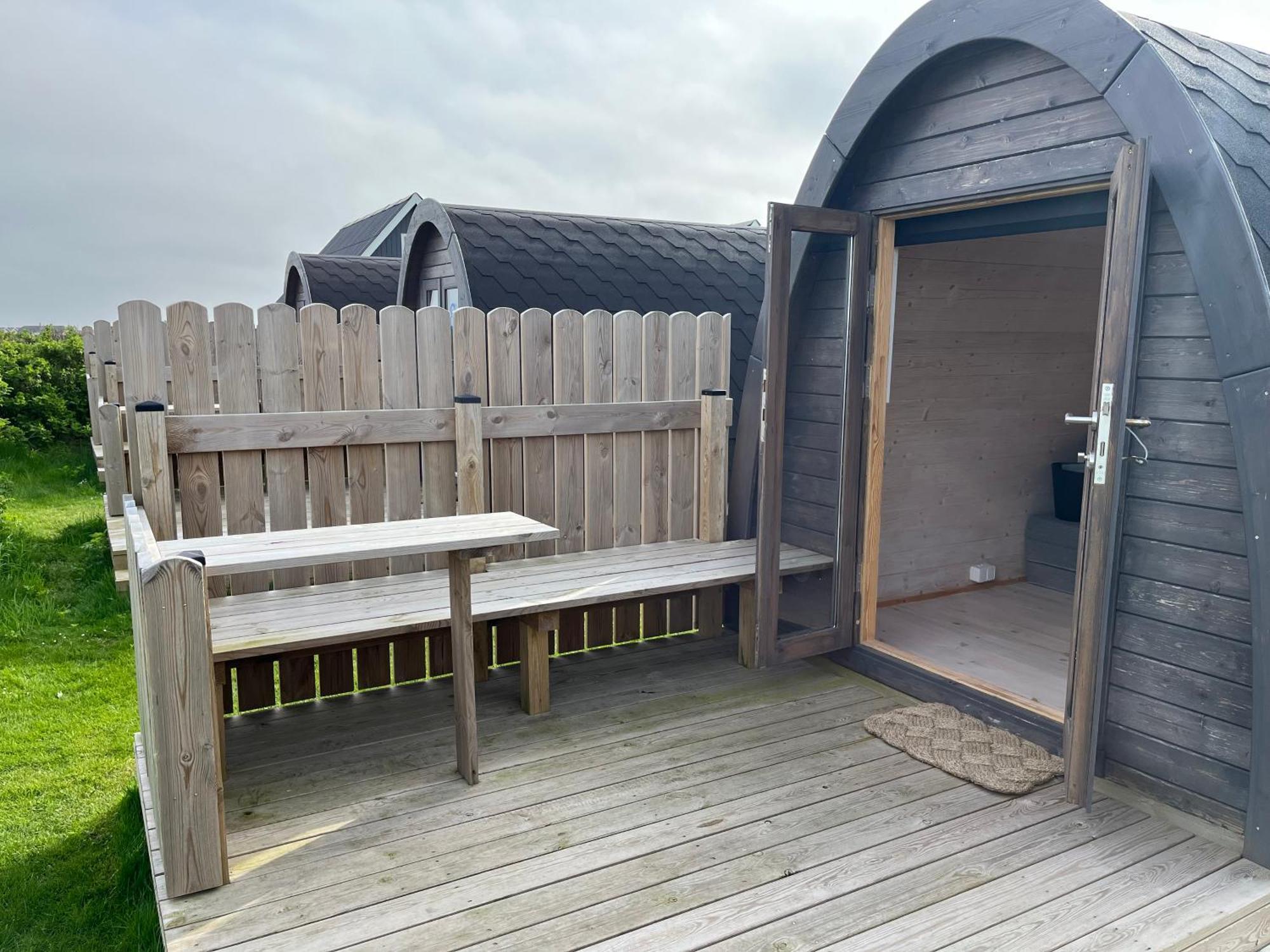 Camping Vesterhav 哈博尔 外观 照片